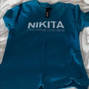 Blue Nikita t-shirt